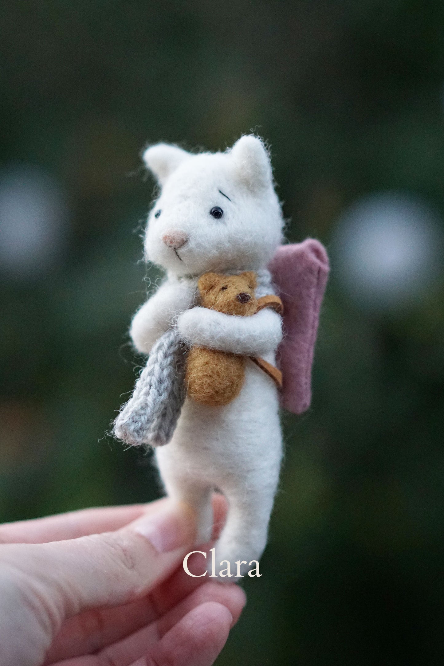 Needle Felted Cats