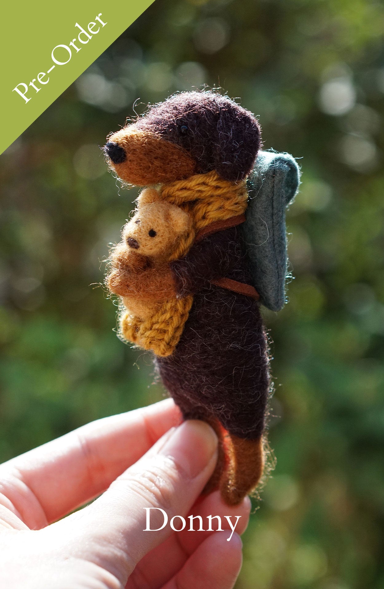 Pre-Order: Needle Felted Dachshunds
