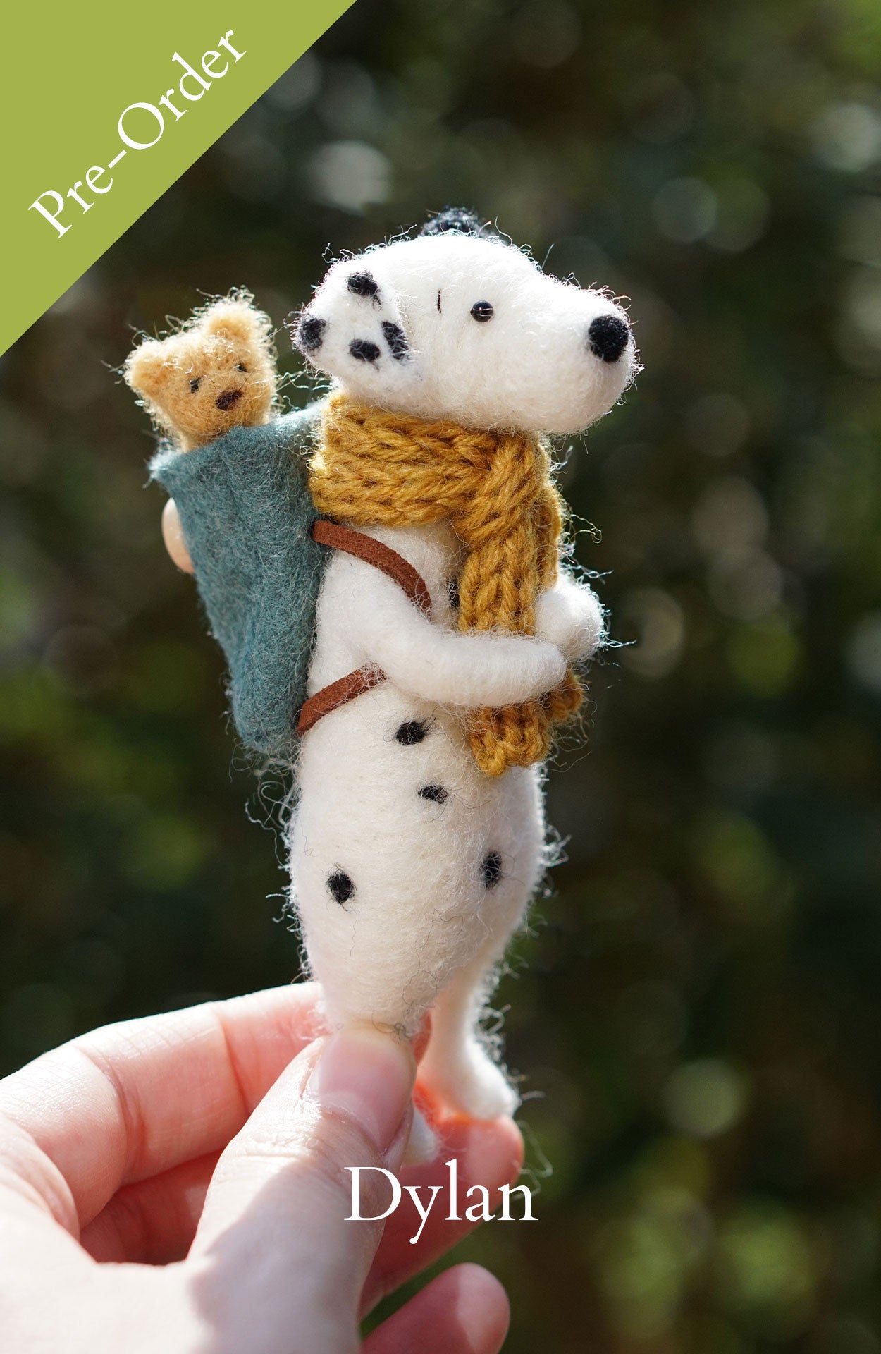 Pre-Order: Needle Felted Dalmatians