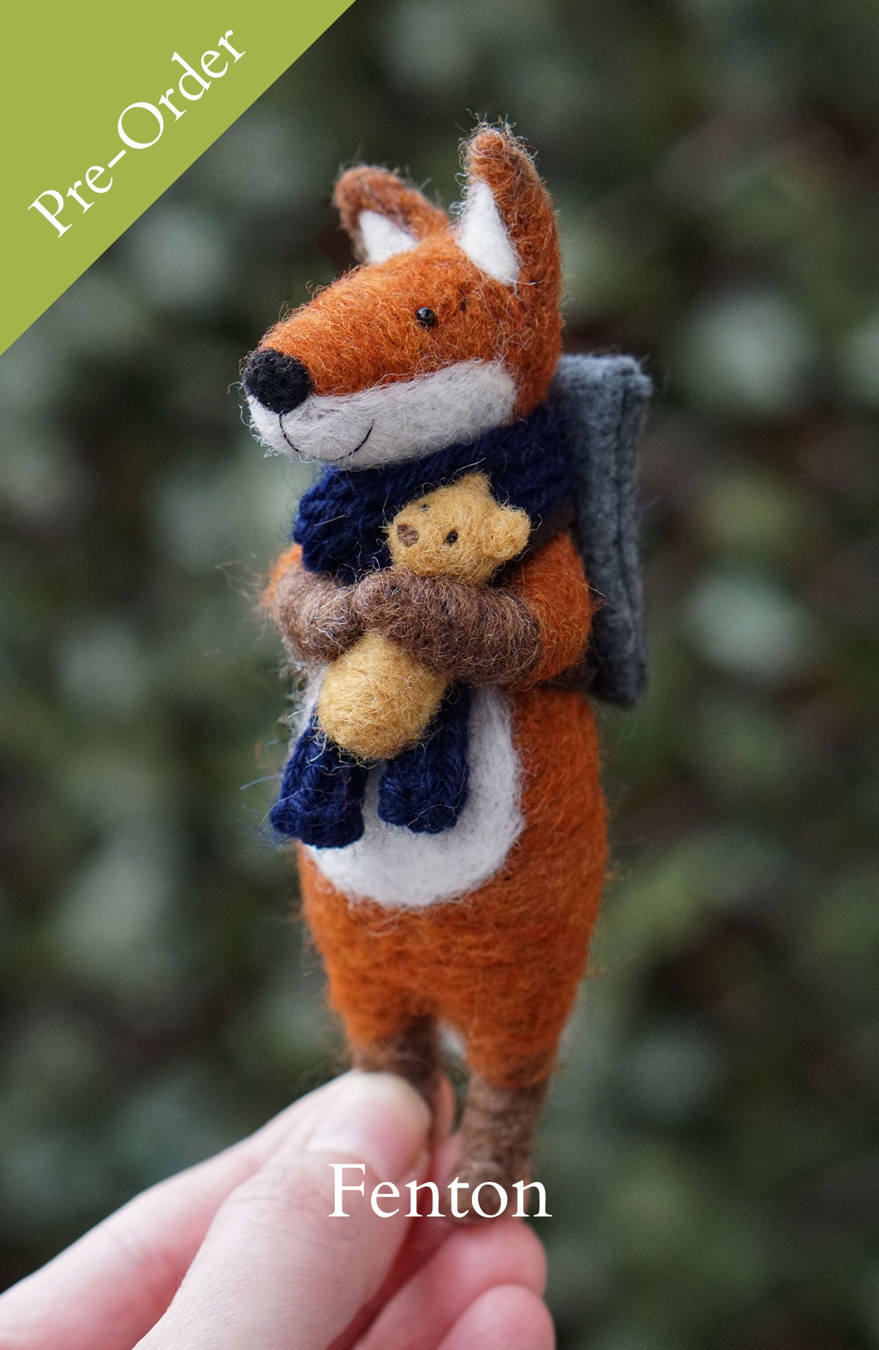Pre-Order: Needle Felted Foxes