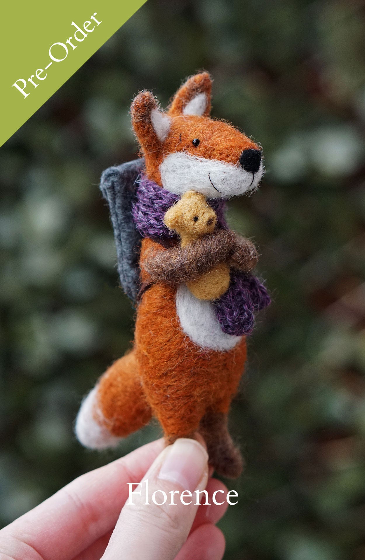 Pre-Order: Needle Felted Foxes