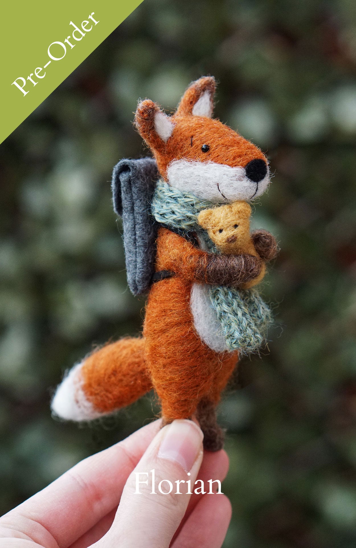 Pre-Order: Needle Felted Foxes