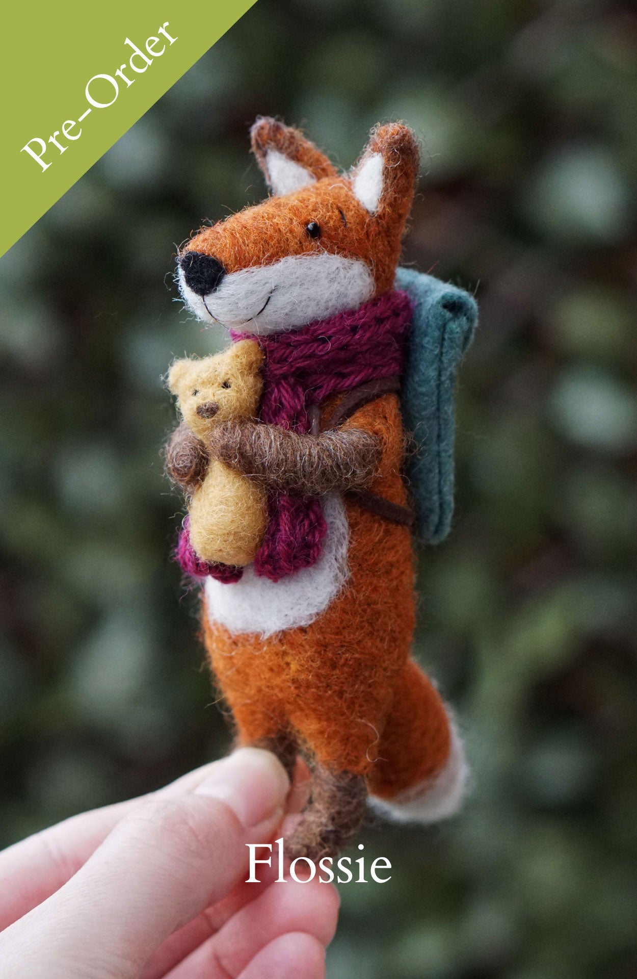 Pre-Order: Needle Felted Foxes