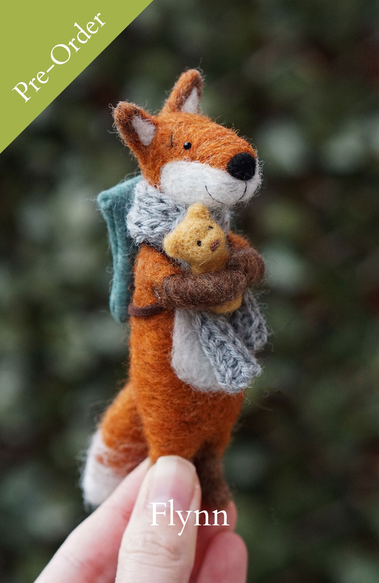 Pre-Order: Needle Felted Foxes