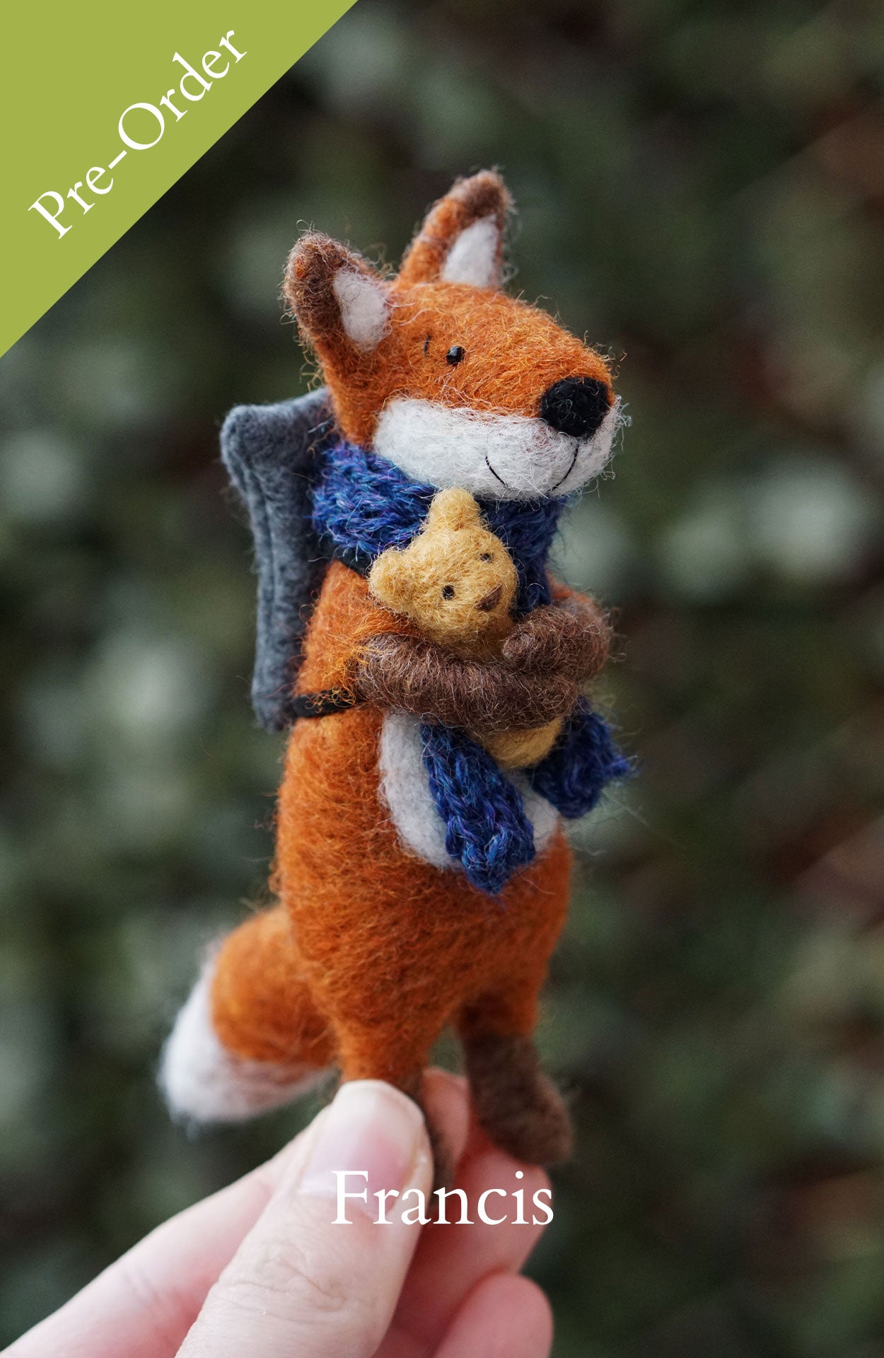 Pre-Order: Needle Felted Foxes