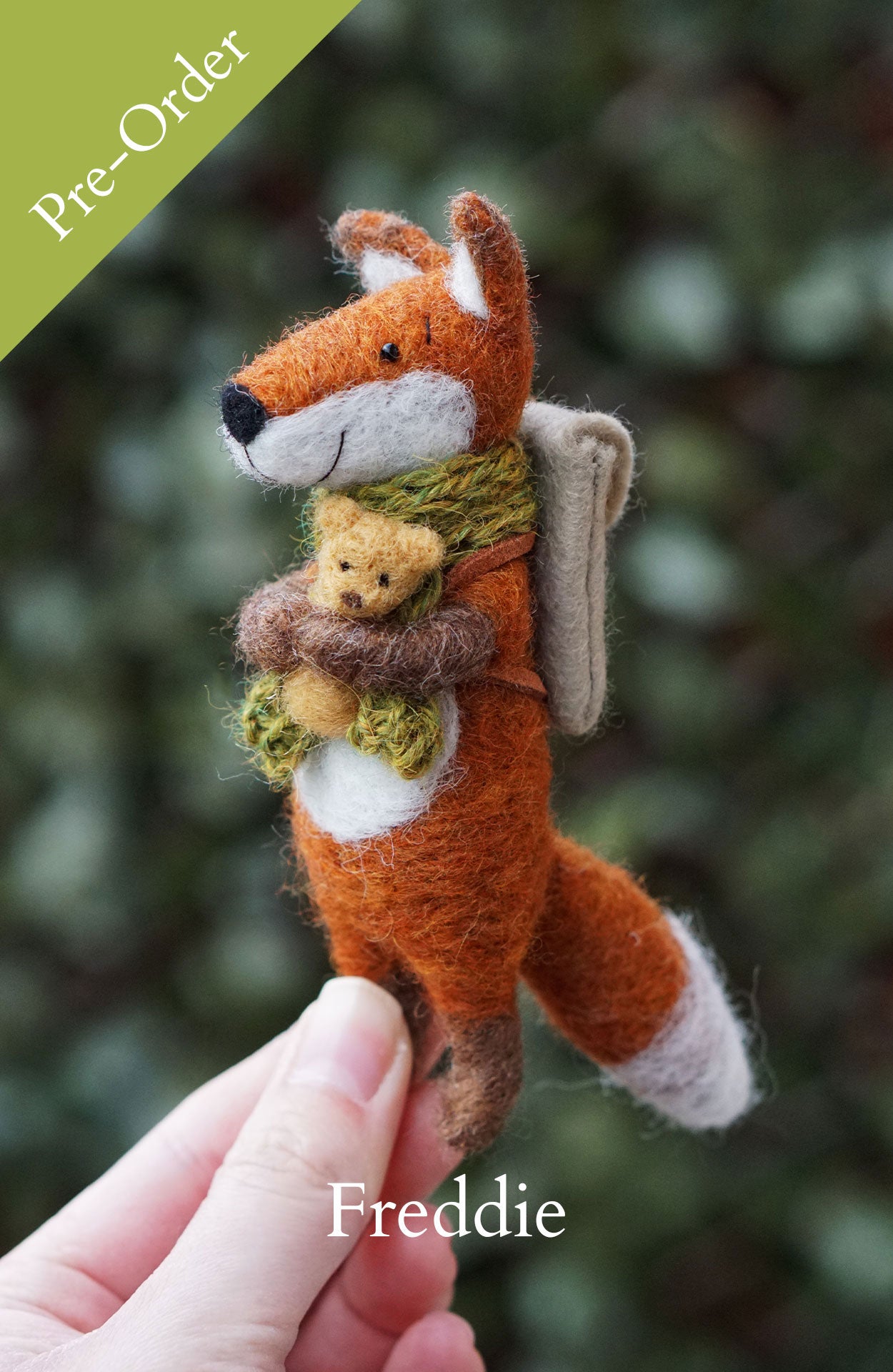Pre-Order: Needle Felted Foxes