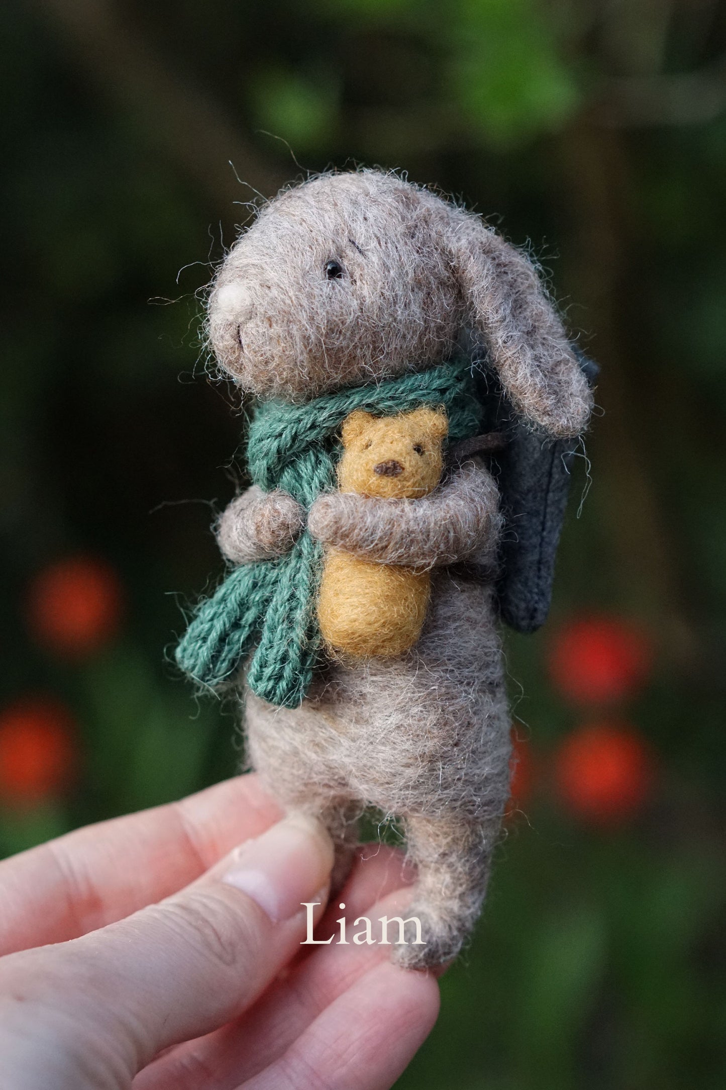 Needle Felted Lop Eared Bunnies