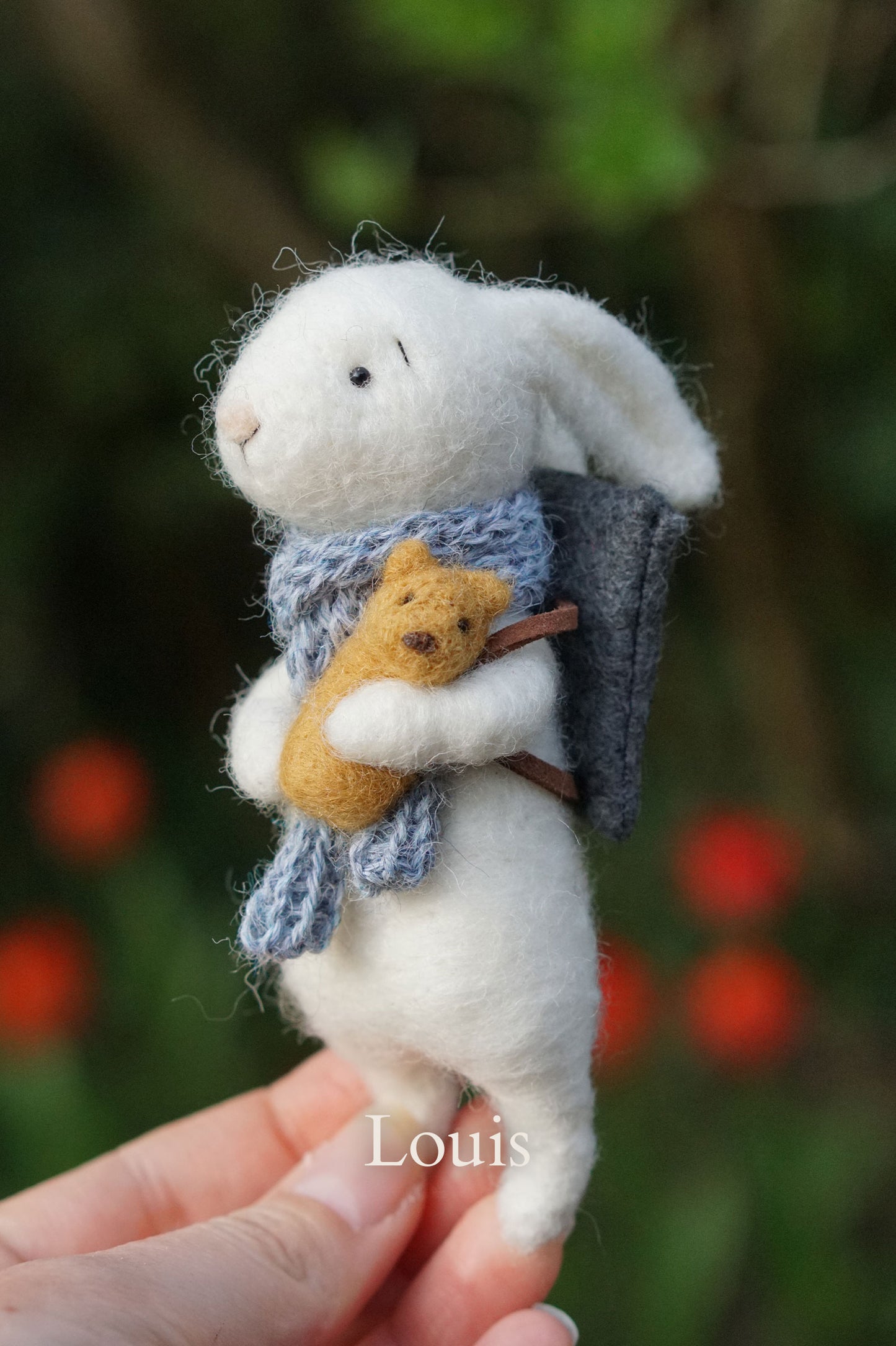 Needle Felted Lop Eared Bunnies