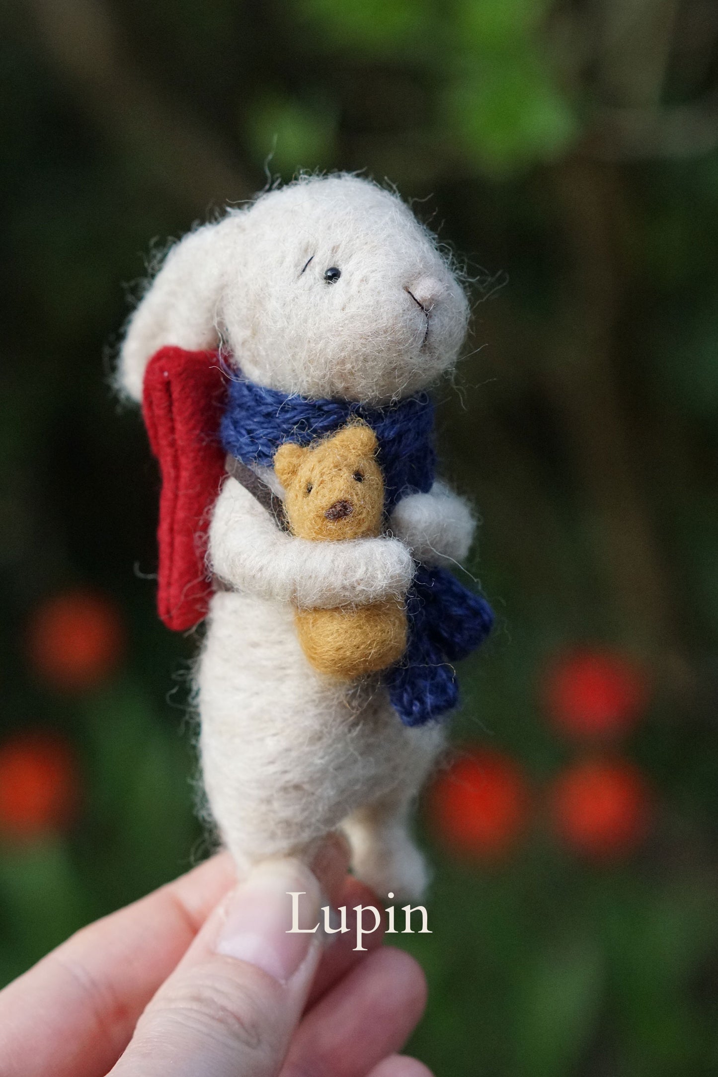 Needle Felted Lop Eared Bunnies