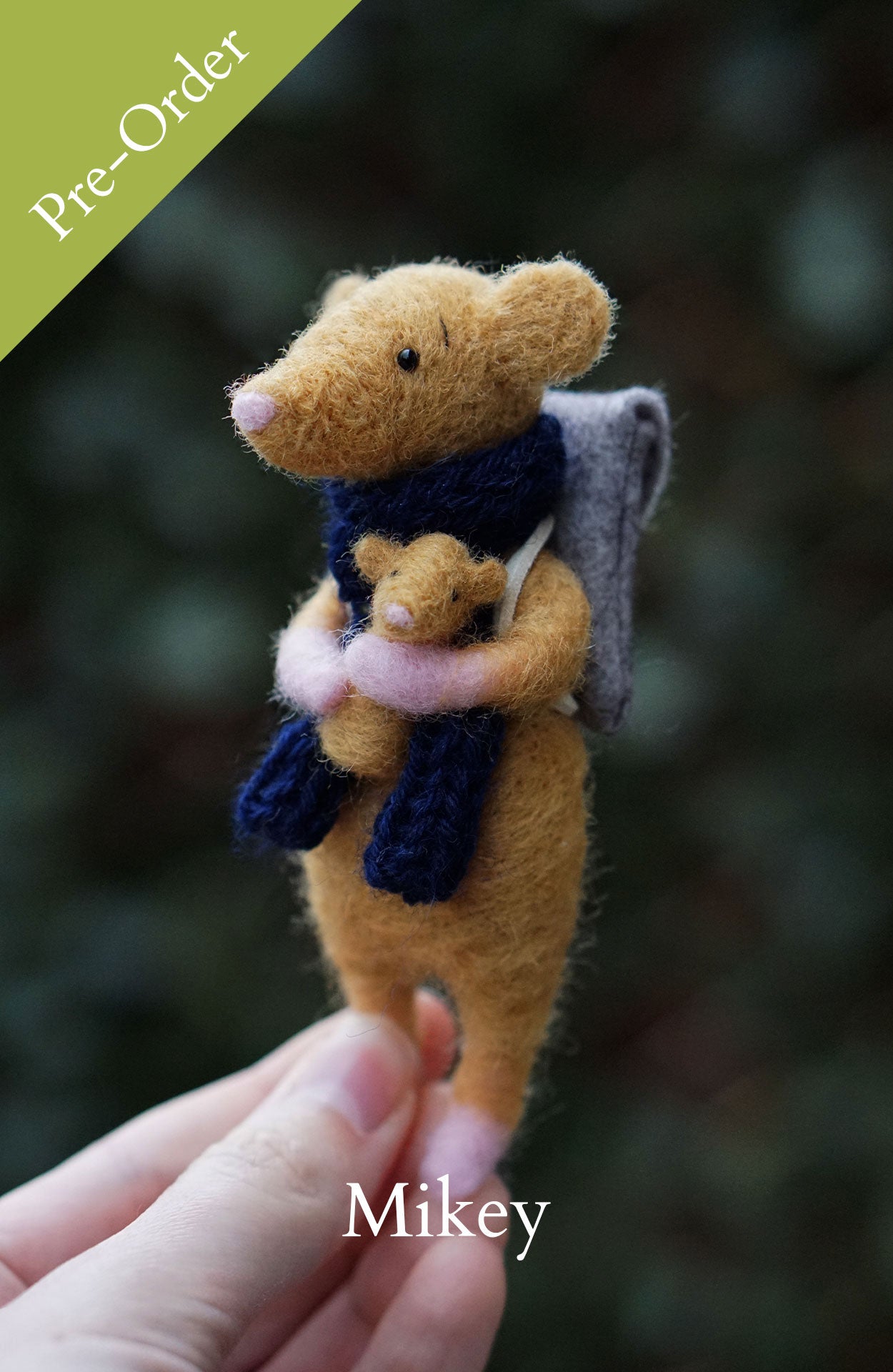 Pre-Order: Needle Felted Mice