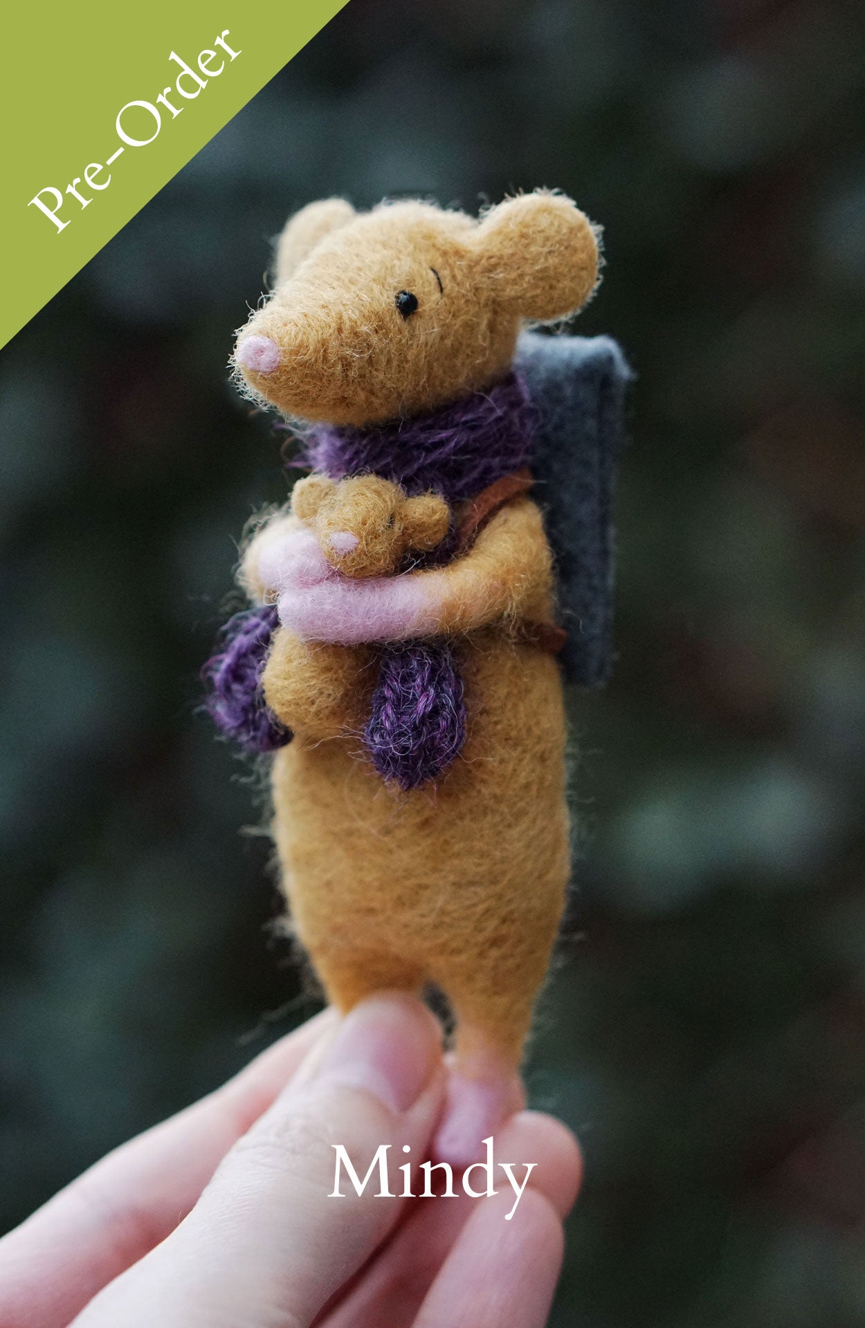 Pre-Order: Needle Felted Mice