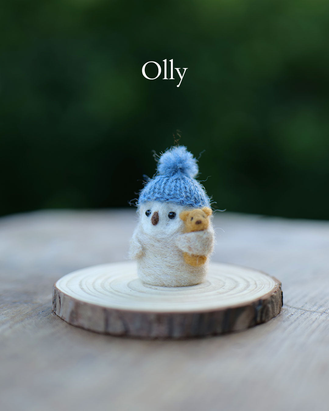 Needle Felted Mini Owl