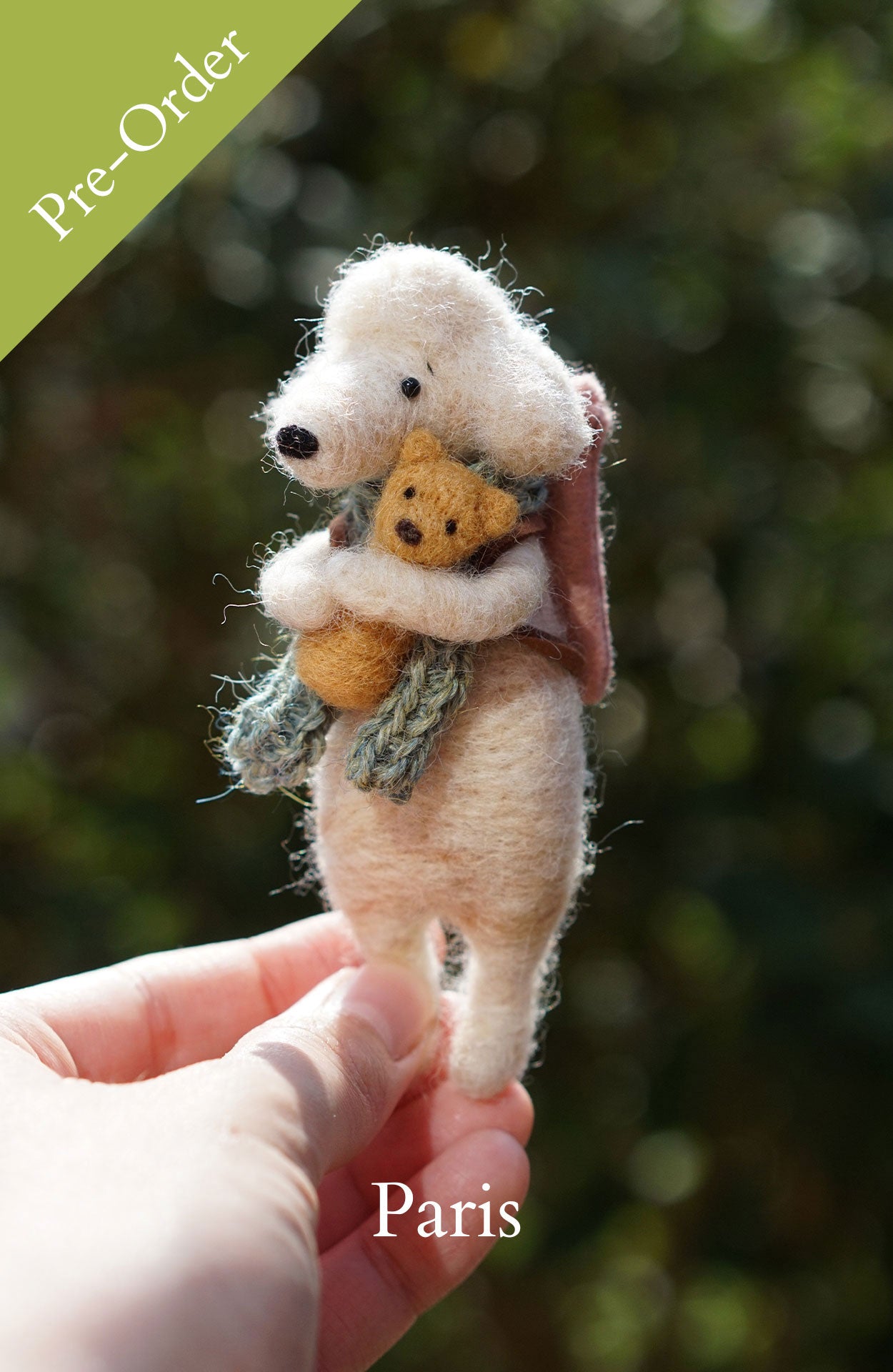 Pre-Order: Needle Felted Poodles