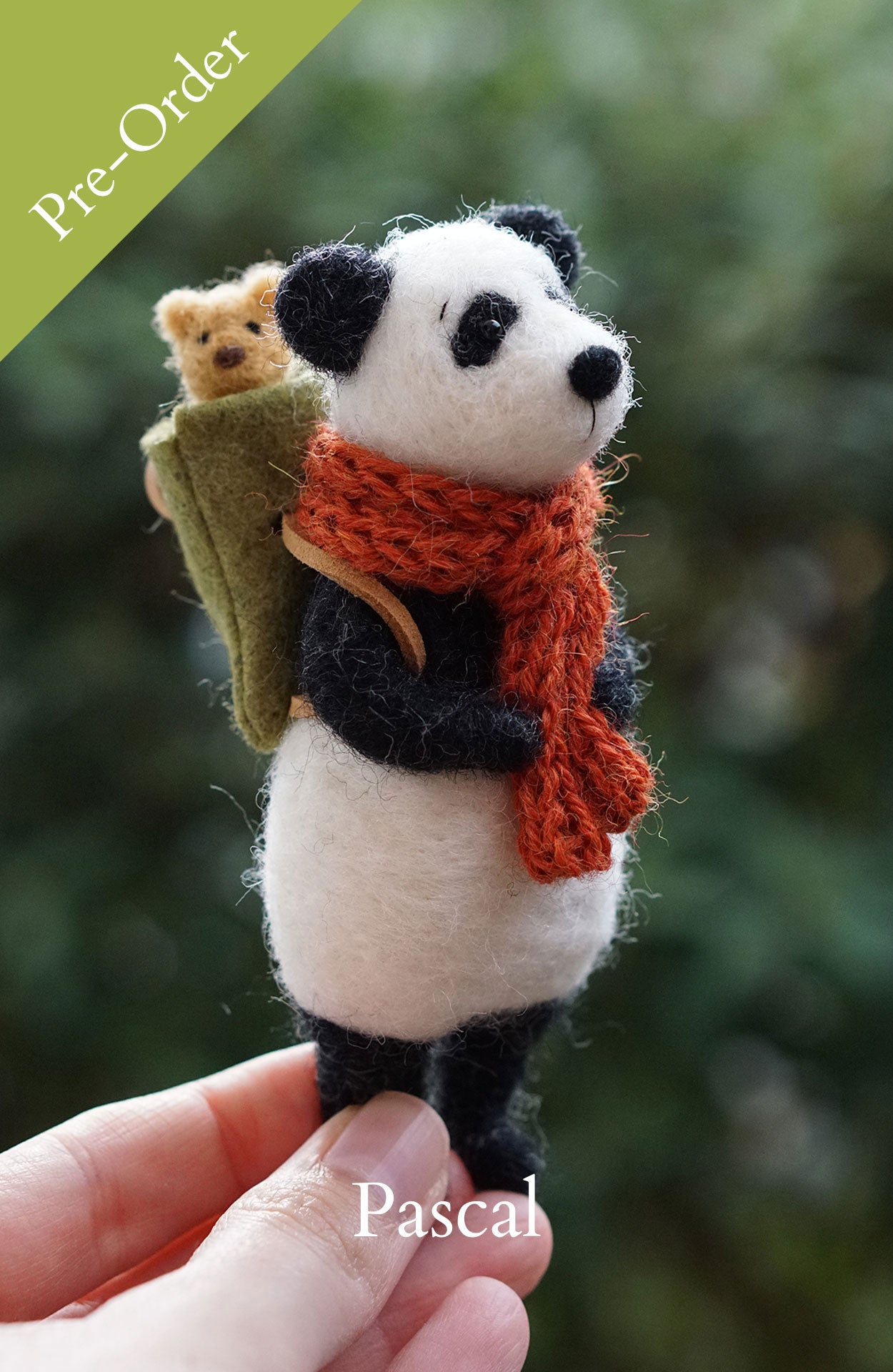 Pre-Order: Needle Felted Pandas