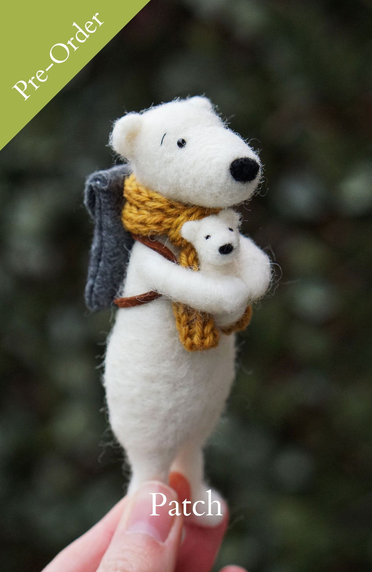 Pre-Order: Needle Felted Polar Bears