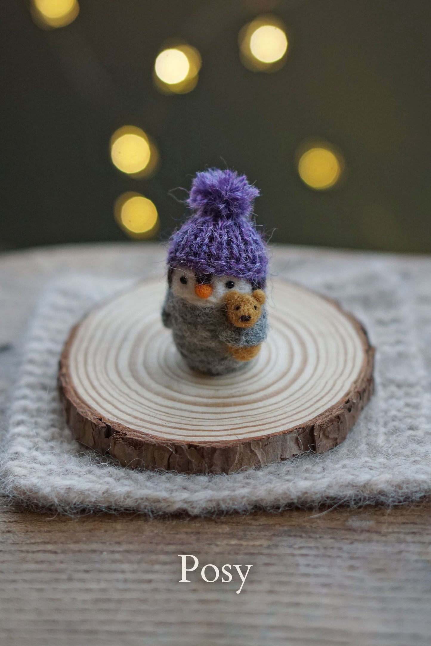 Needle Felted Junior Penguins