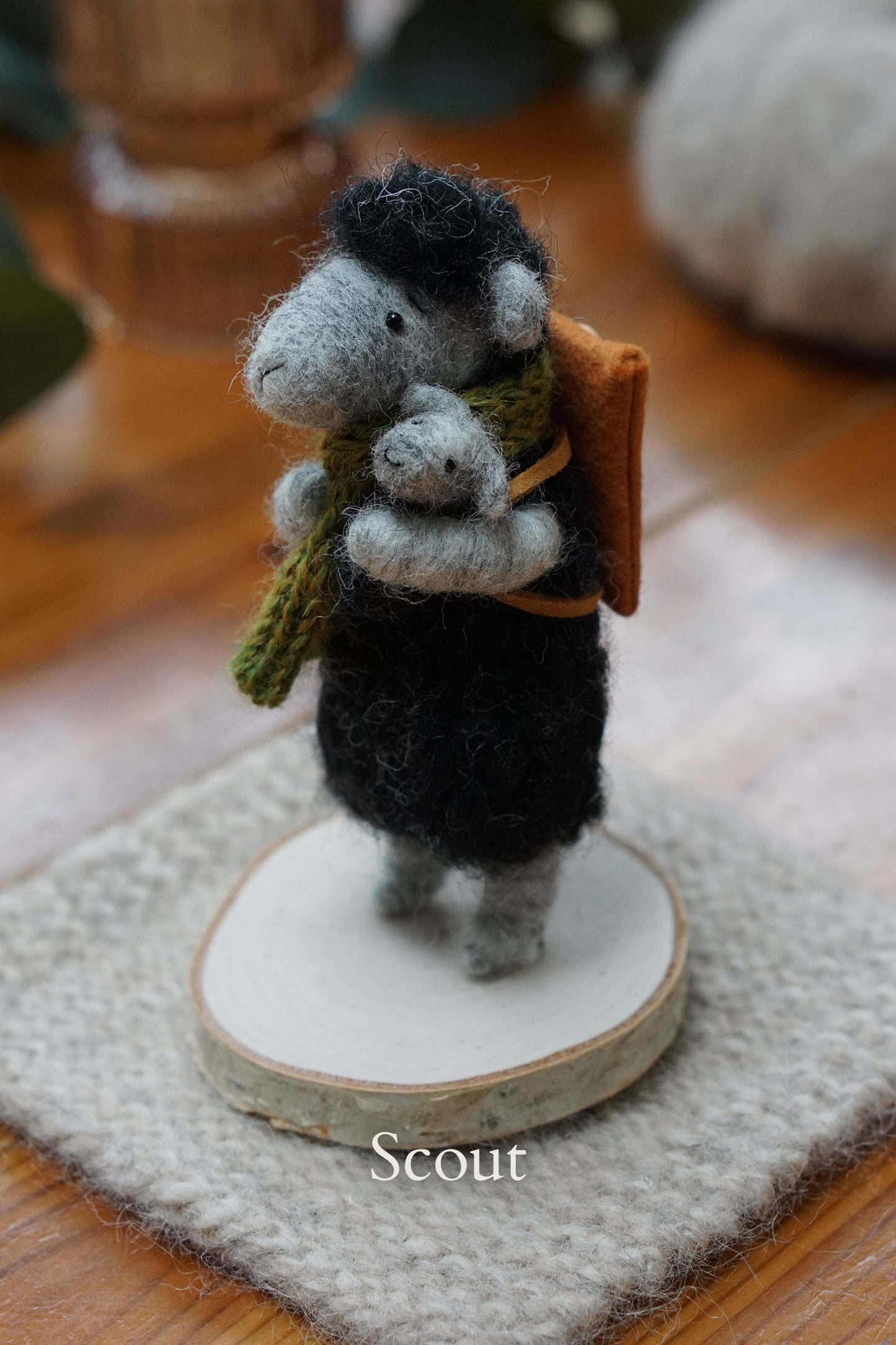 Needle Felted Sheep