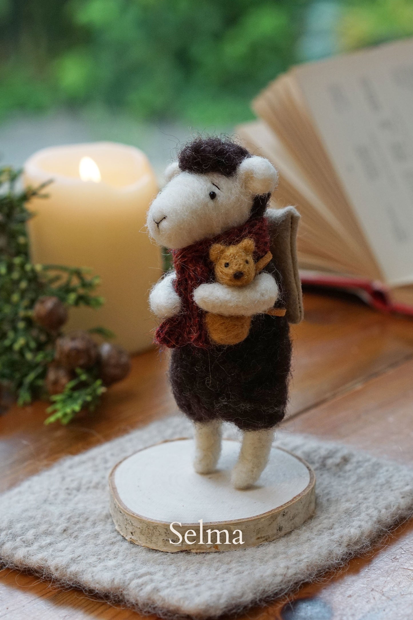 Needle Felted Sheep