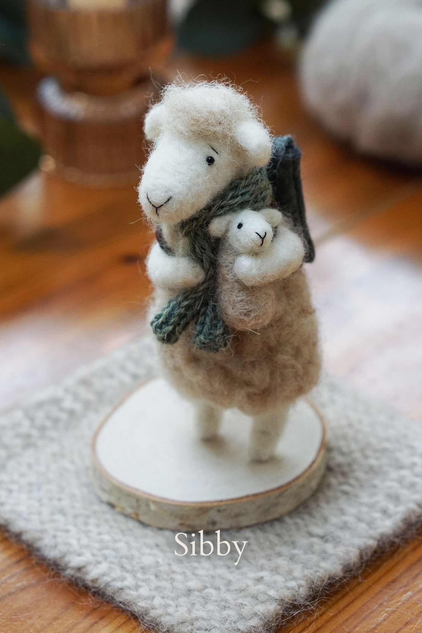 Needle Felted Sheep
