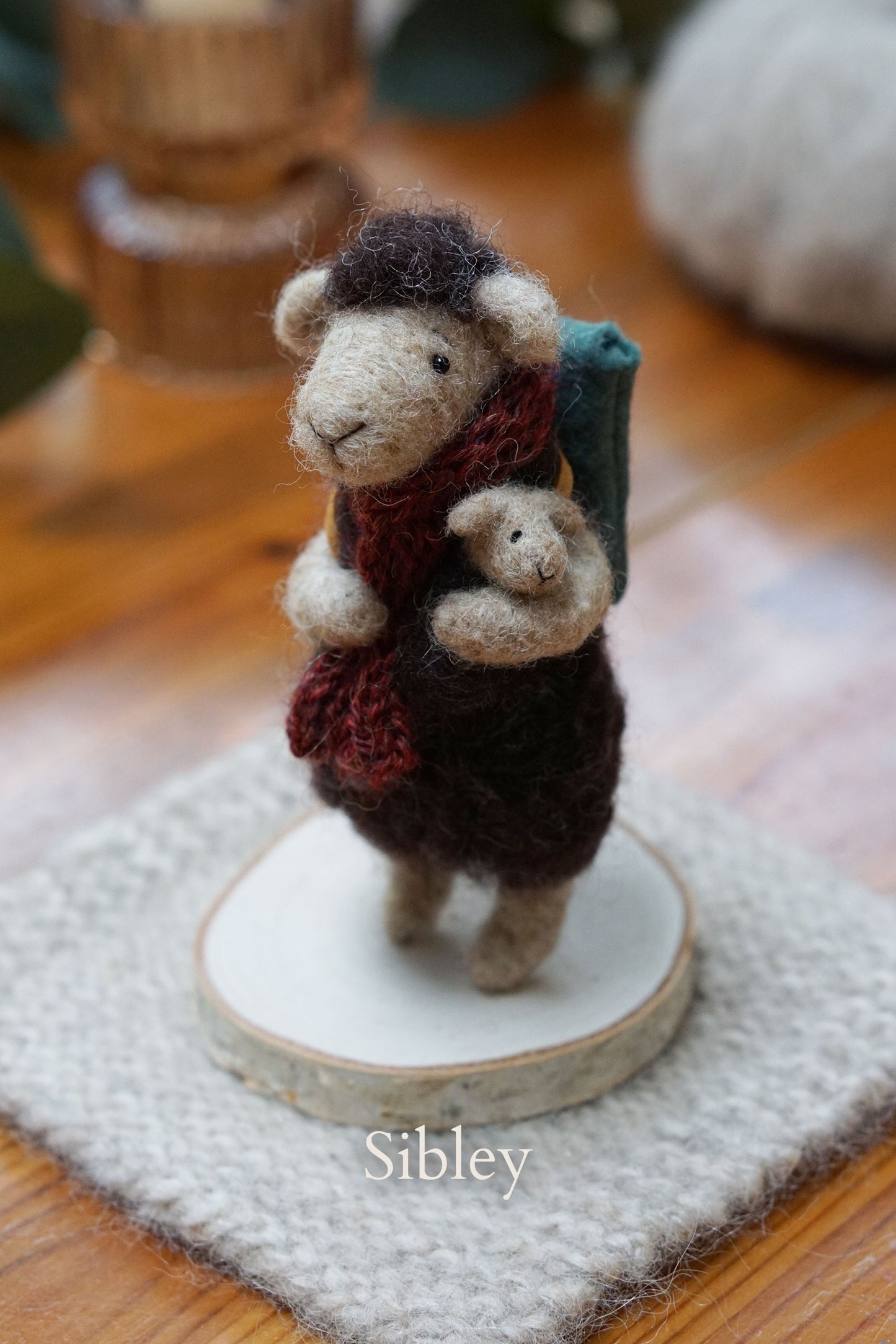 Needle Felted Sheep