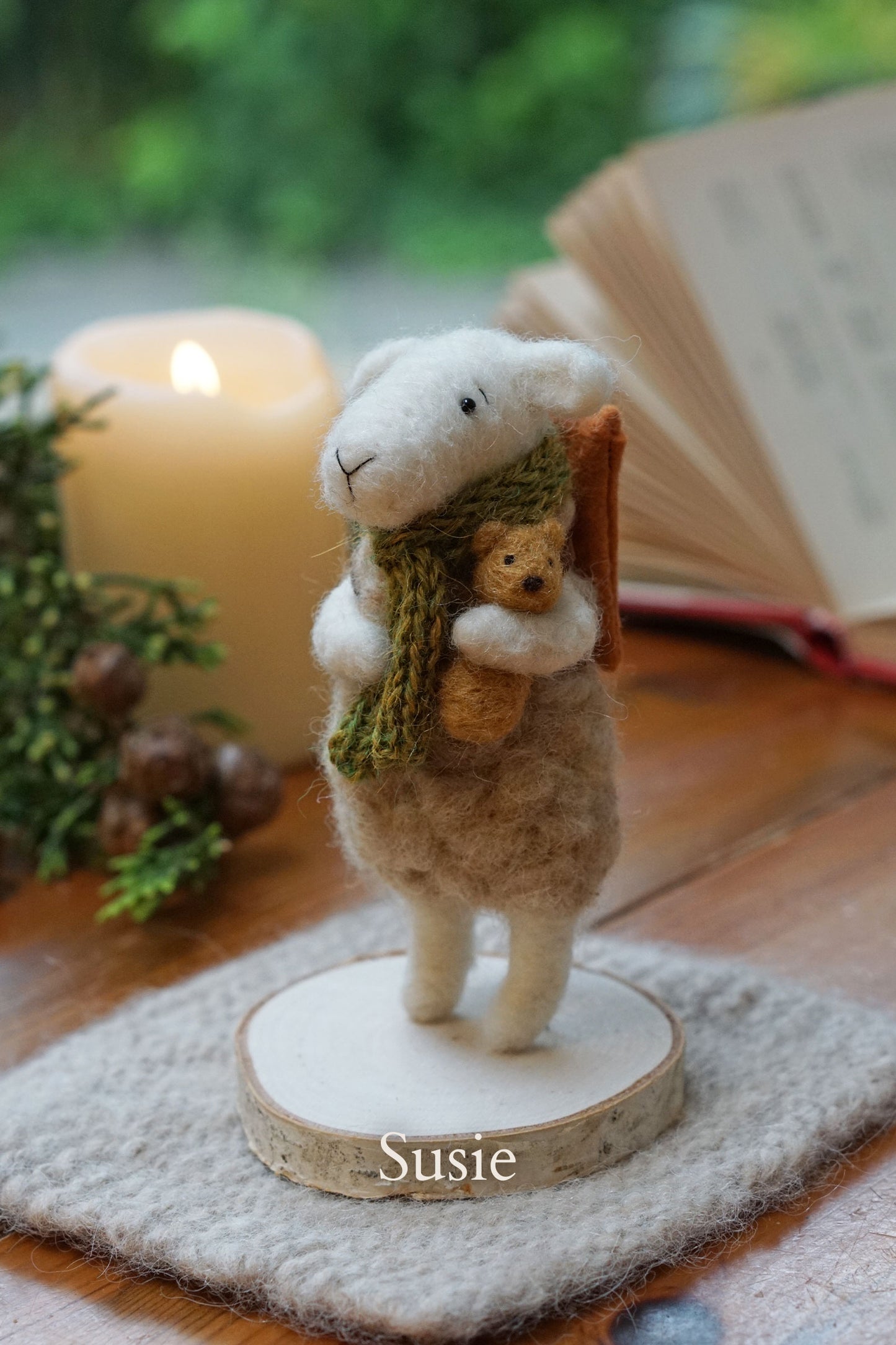 Needle Felted Sheep