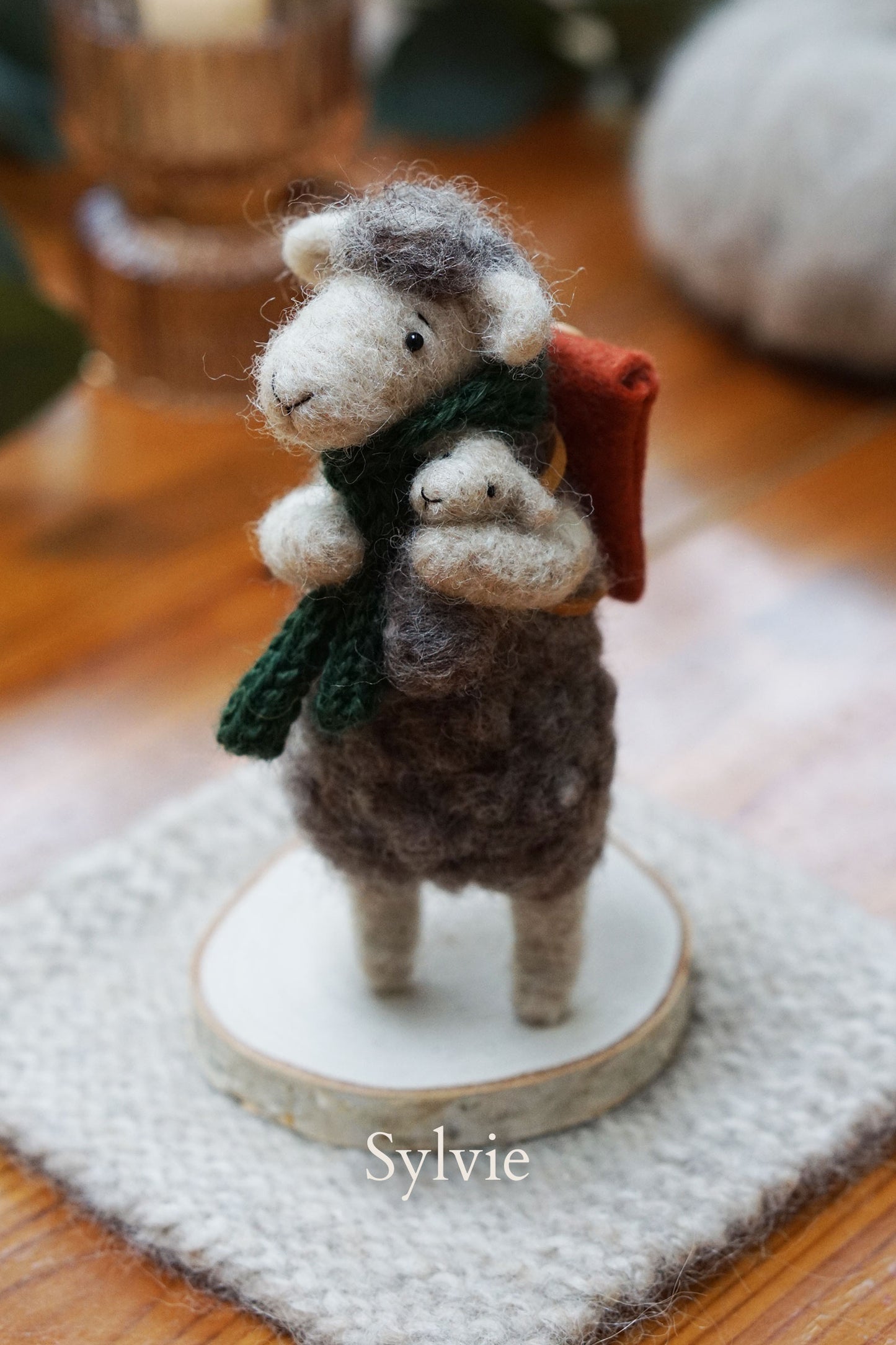 Needle Felted Sheep