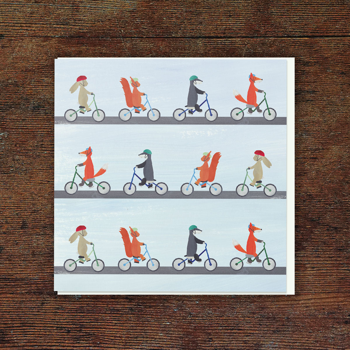 Bicycle Buddies Greetings Card