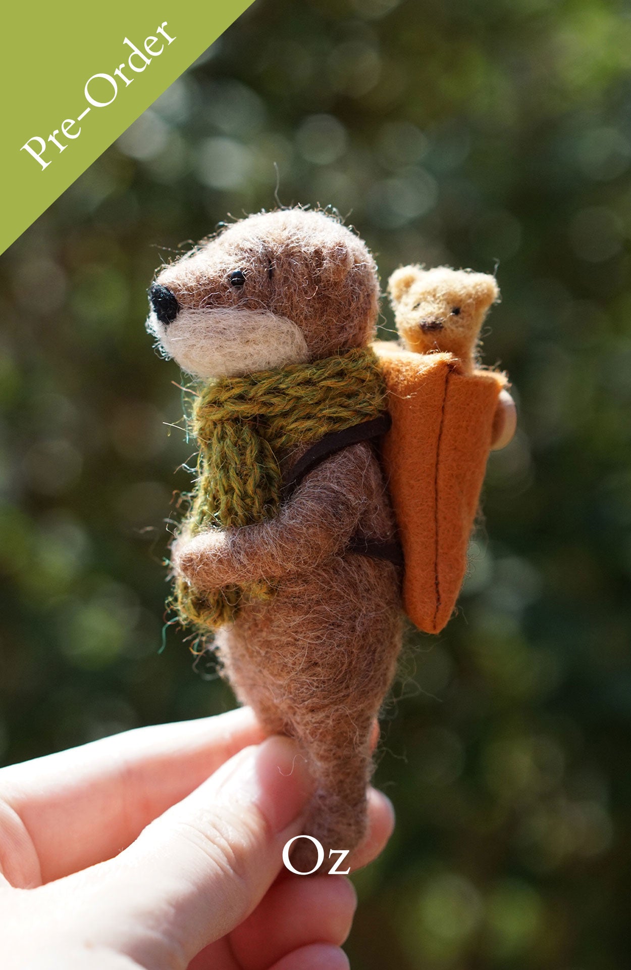 Pre-Order: Needle Felted Otters