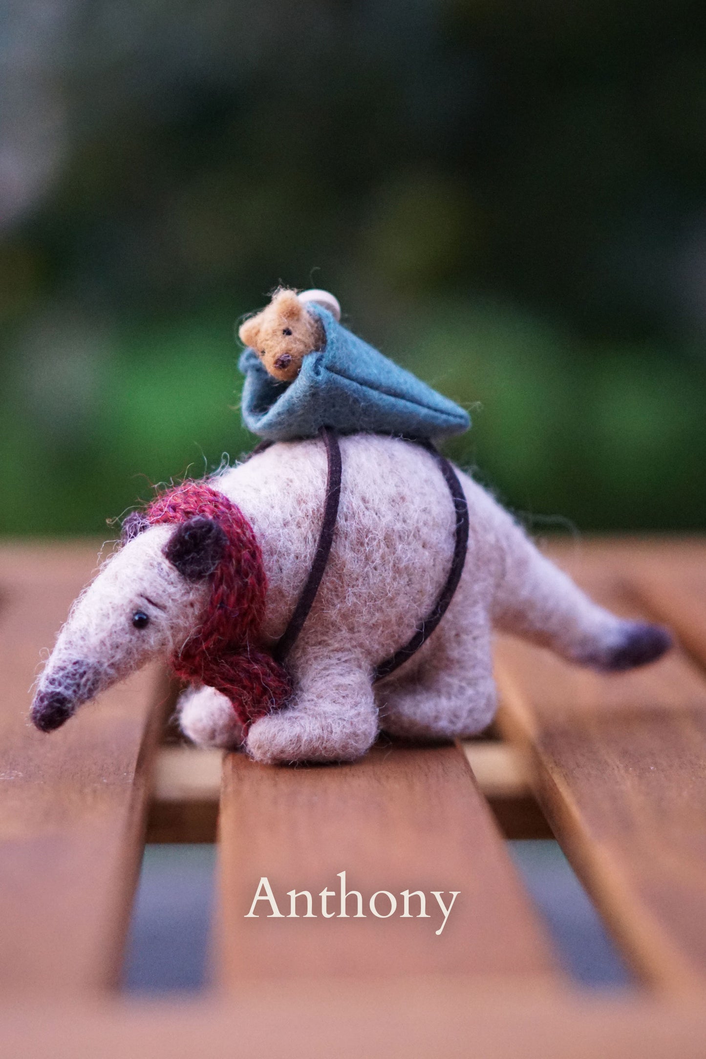 Needle Felted Anteaters