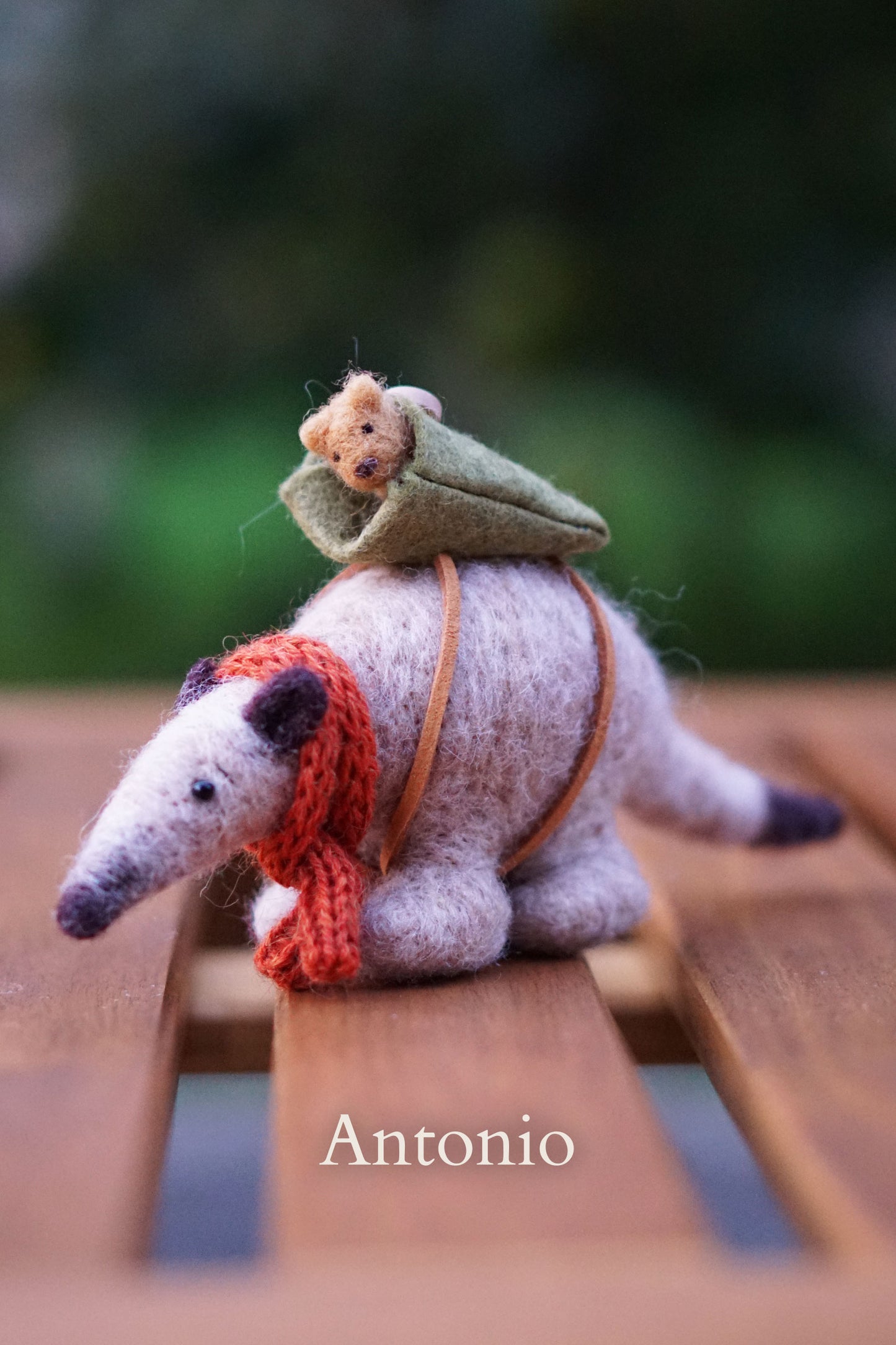 Needle Felted Anteaters