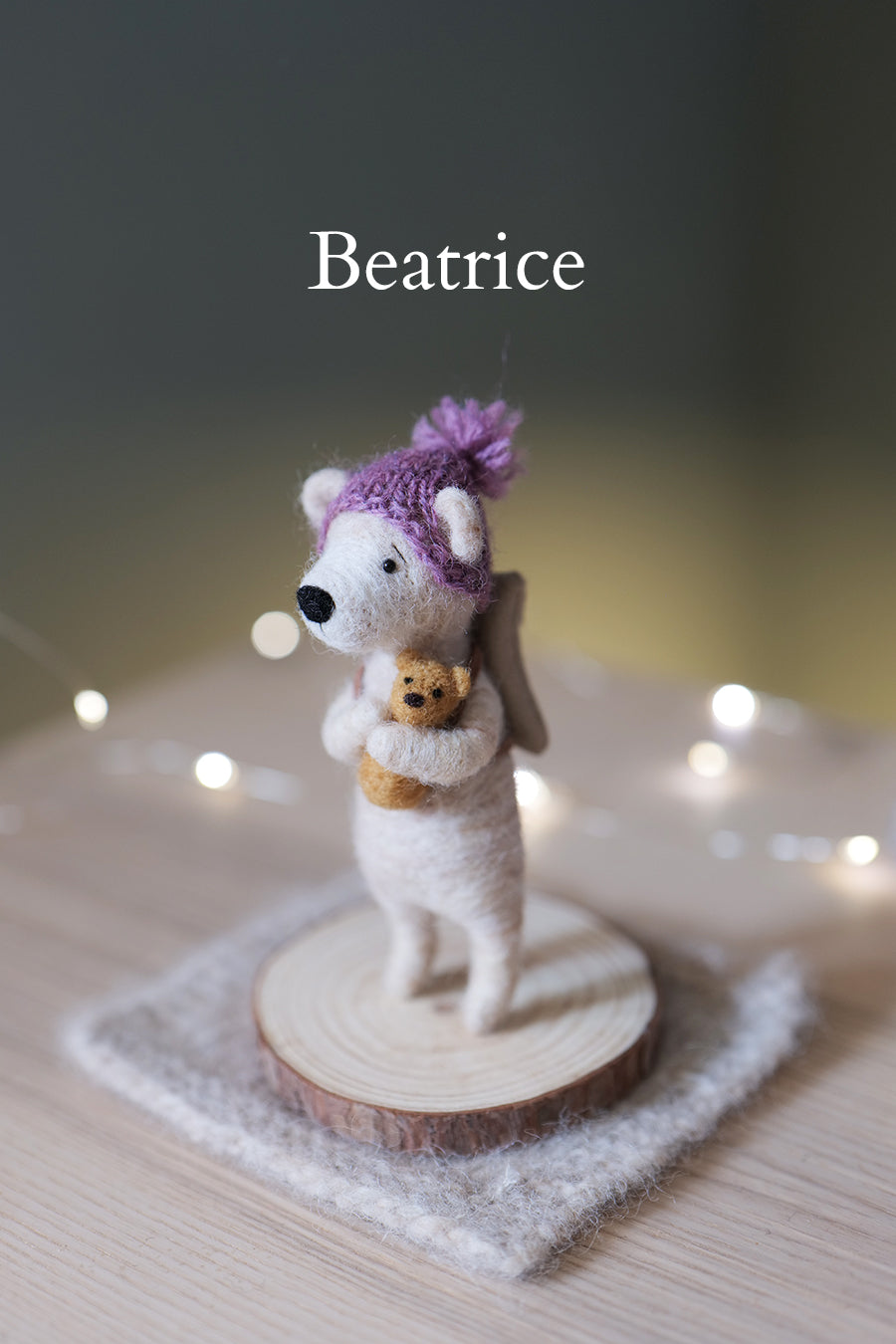 Needle Felted Bears