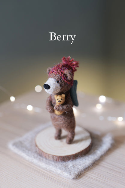 Needle Felted Bears