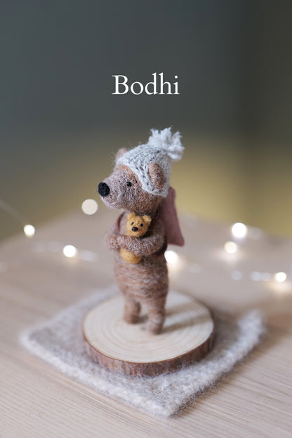 Needle Felted Bears