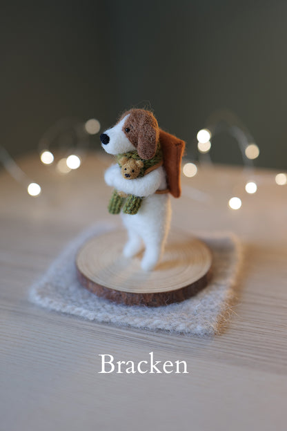 Needle Felted Dogs