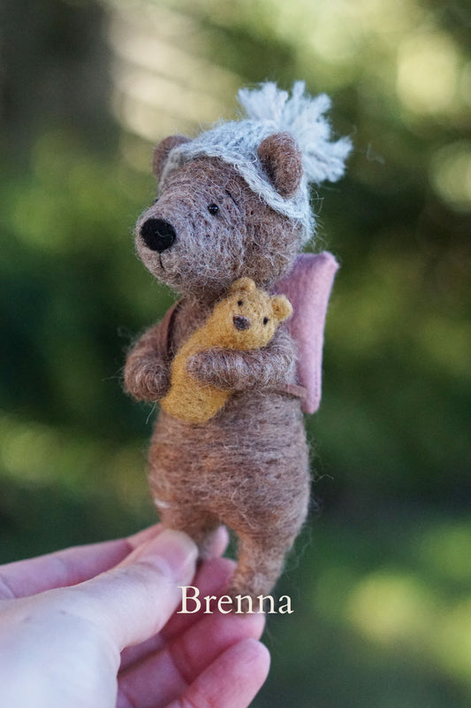 Needle Felted Bears - Classic Bears