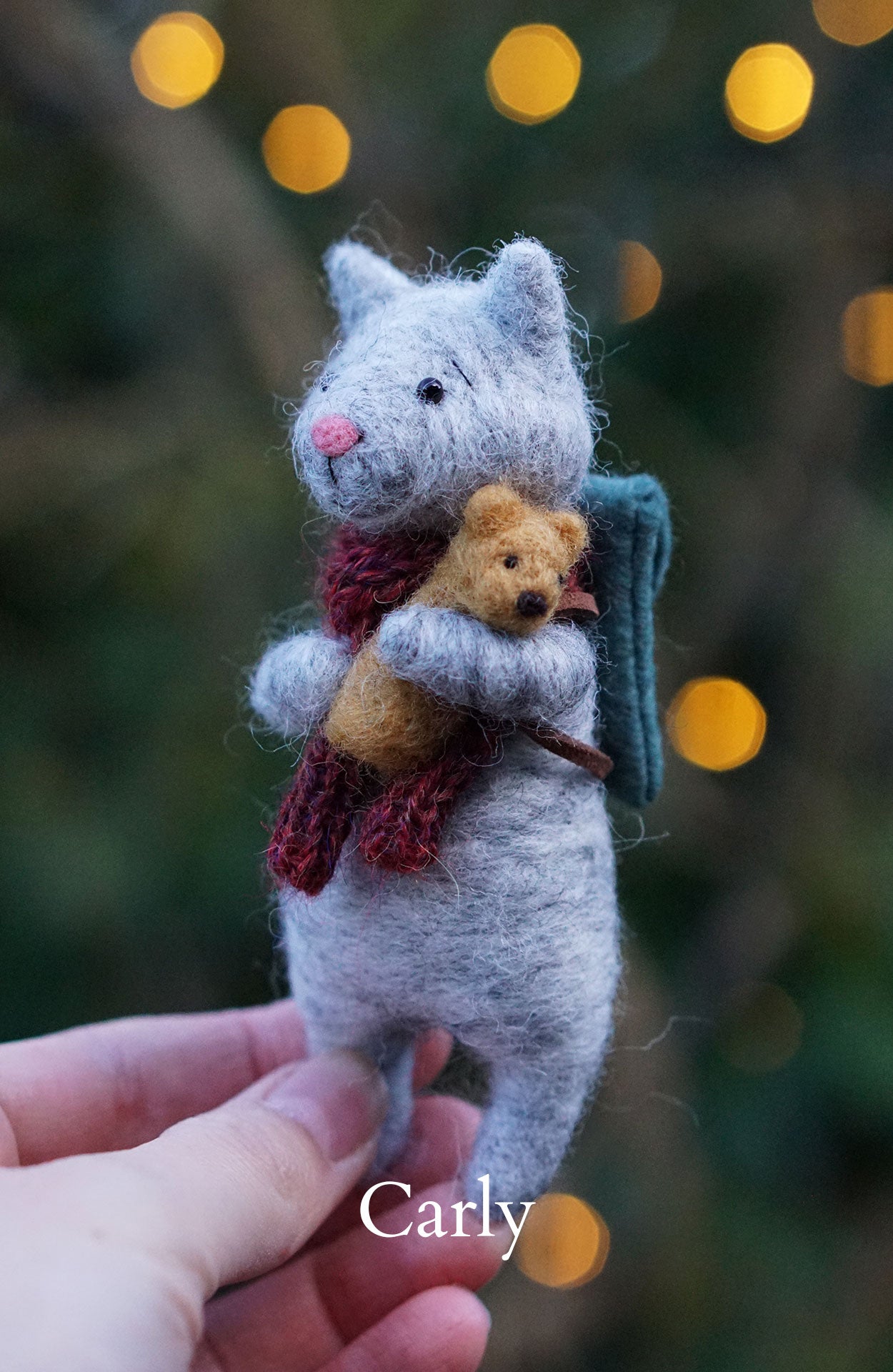 Needle Felted Cats