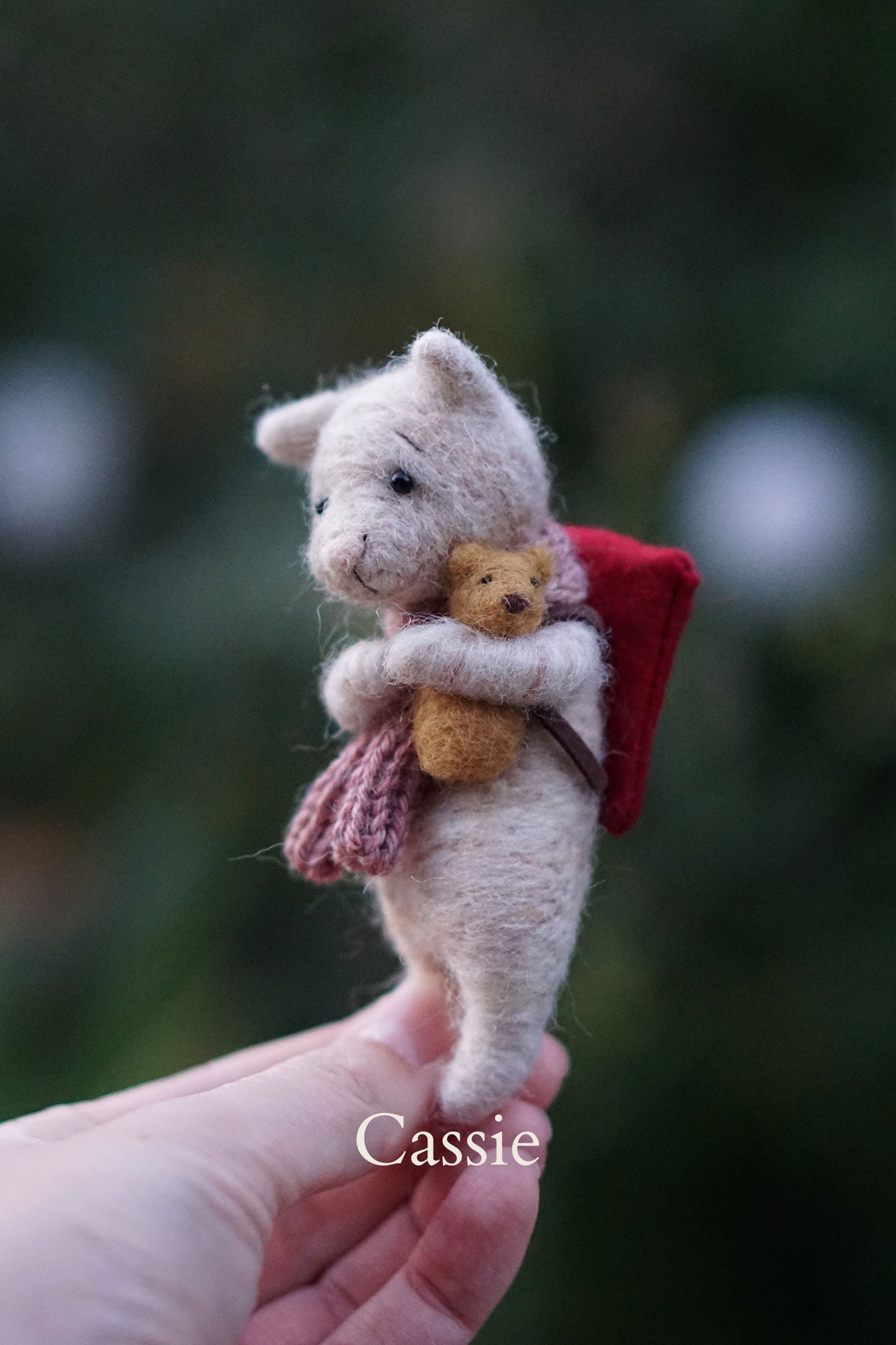 Needle Felted Cats