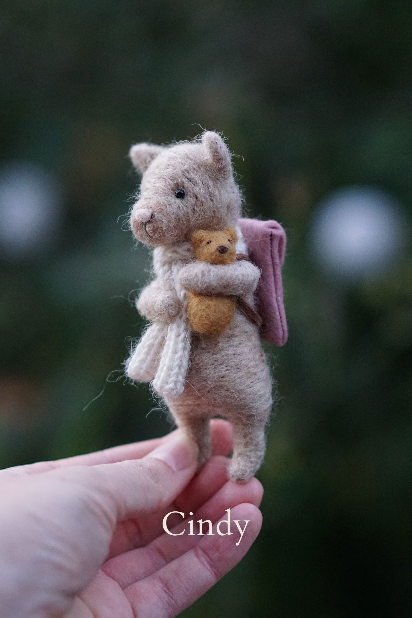 Needle Felted Cats