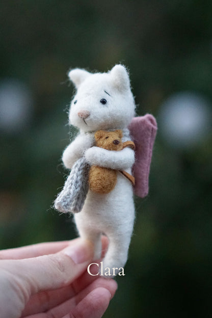 Needle Felted Cats