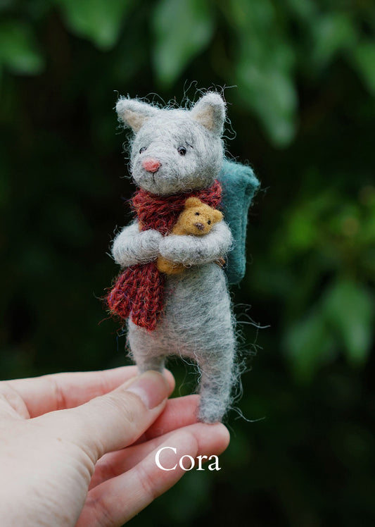 Needle Felted Cats