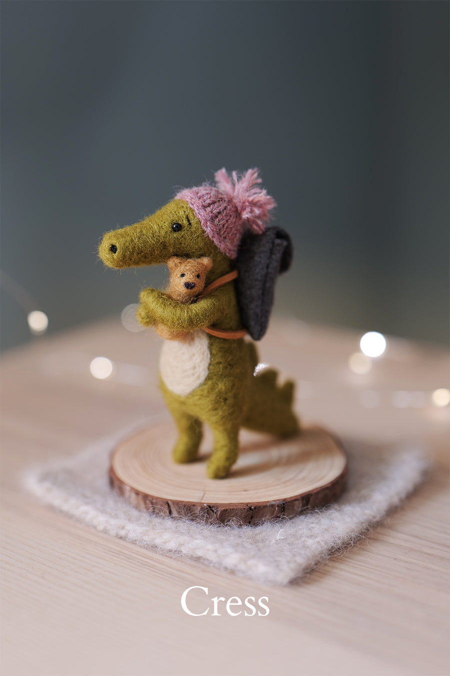 Needle Felted Crocodiles