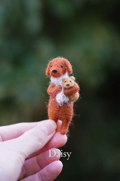 Needle Felted Junior Dogs