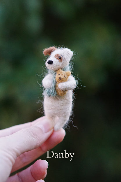 Needle Felted Junior Dogs