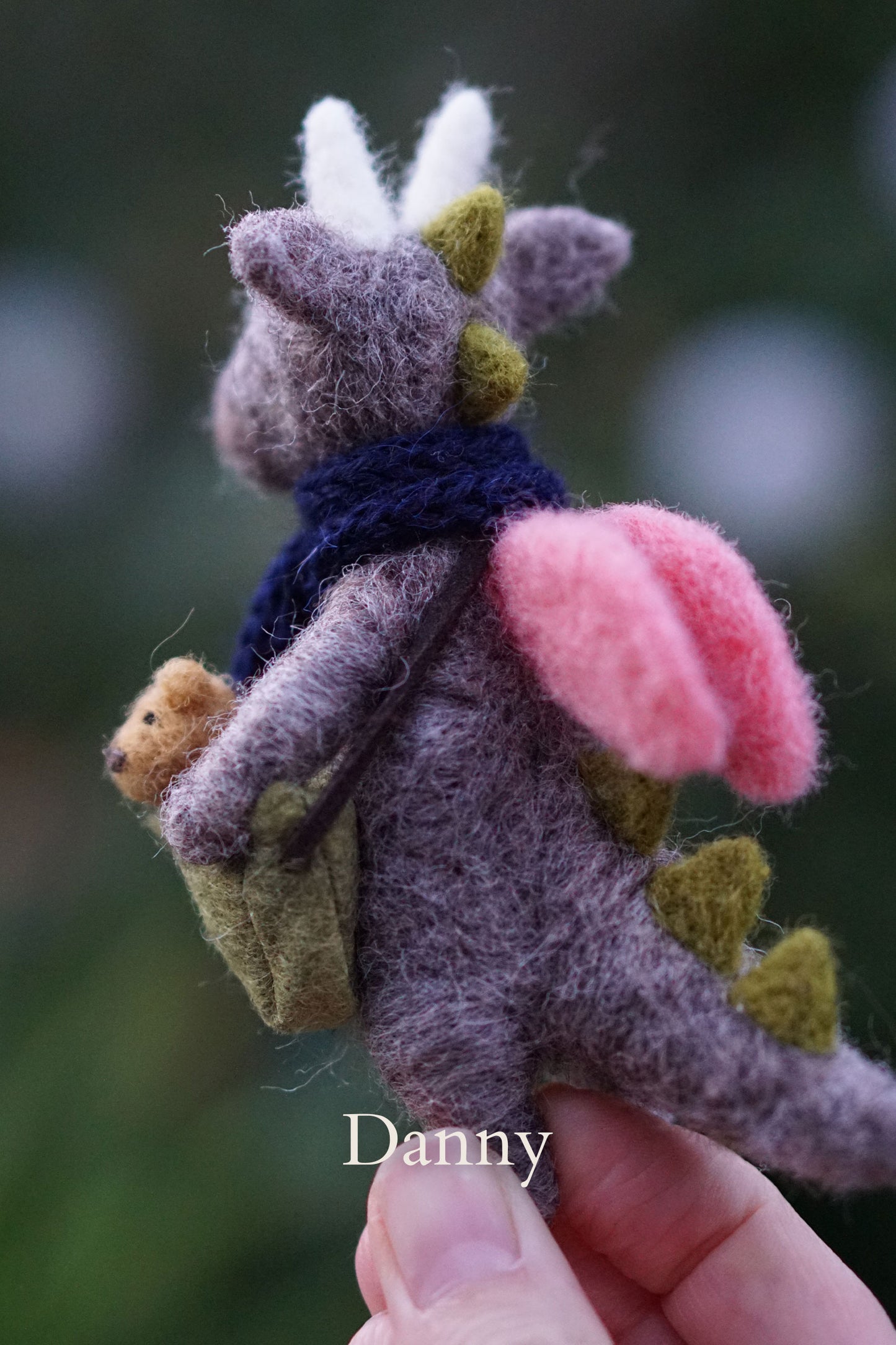 Needle Felted Dragons