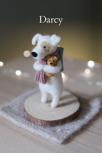 Needle Felted Dogs