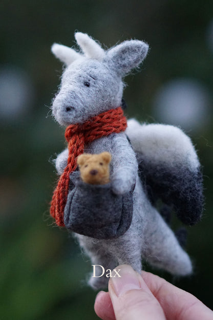Needle Felted Dragons