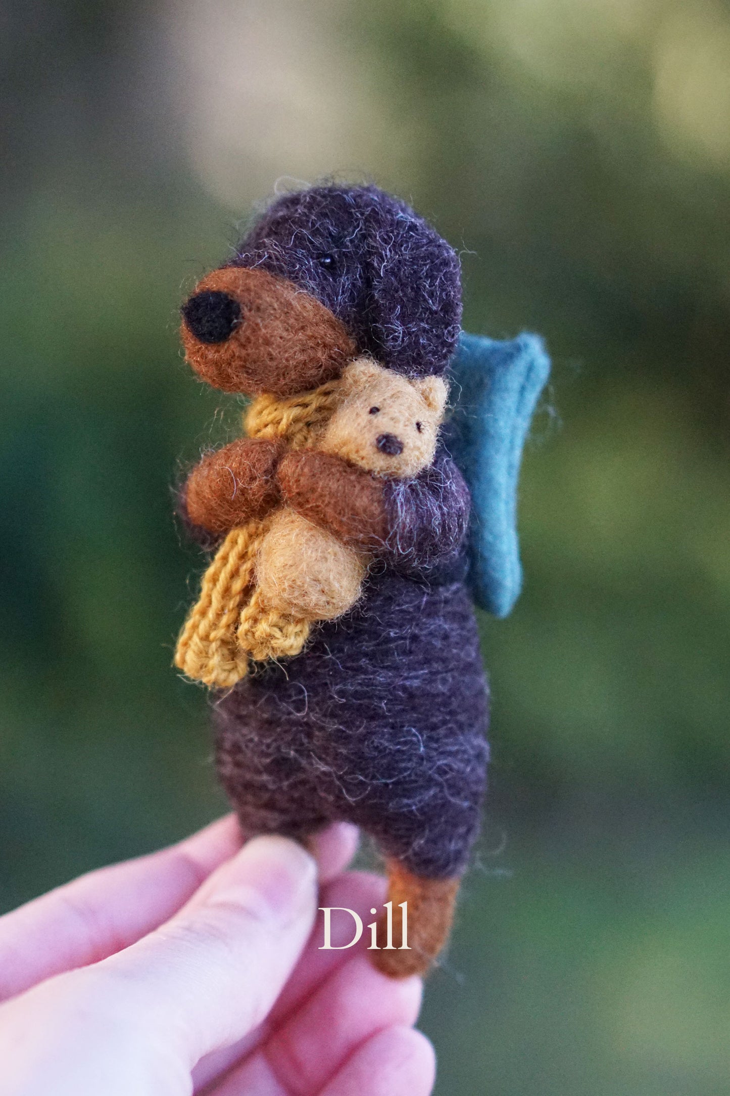 Needle Felted Dogs - Dachshunds