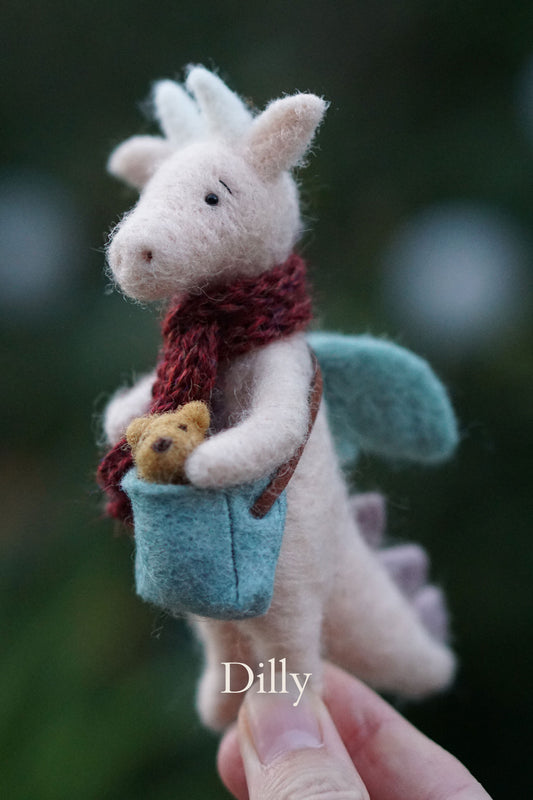 Needle Felted Dragons