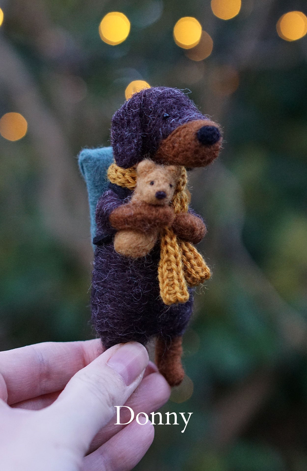 Needle Felted Dogs - Dachshunds