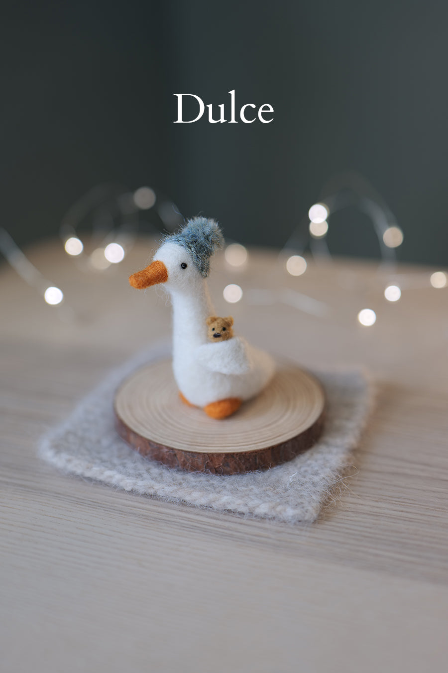 Needle Felted Mini Runner Ducks